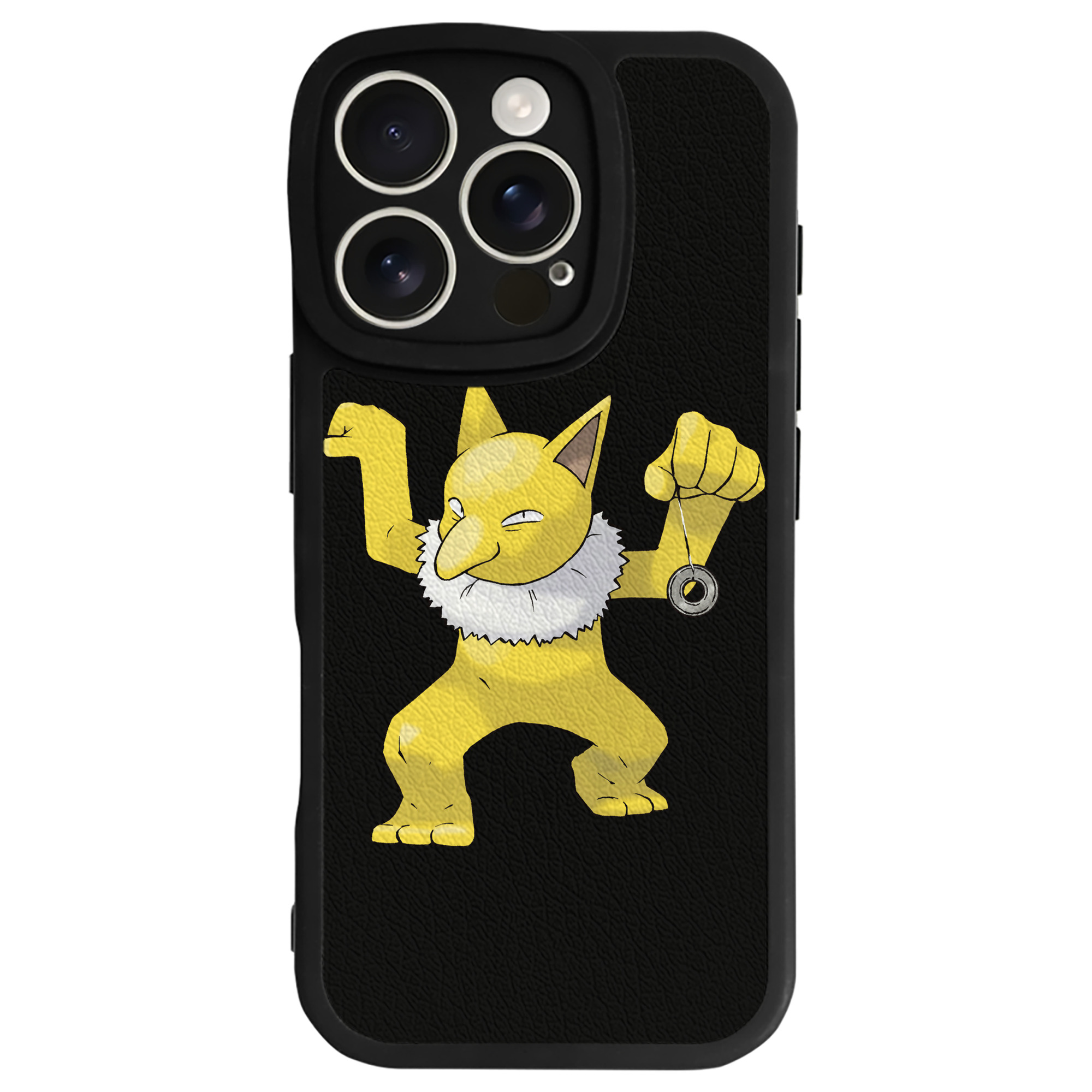 （画像用） ポケットモンスター Pokémon 【iPhone 16シリーズ対応】シリコンスマホケース（レザー調） 材質：シリコン